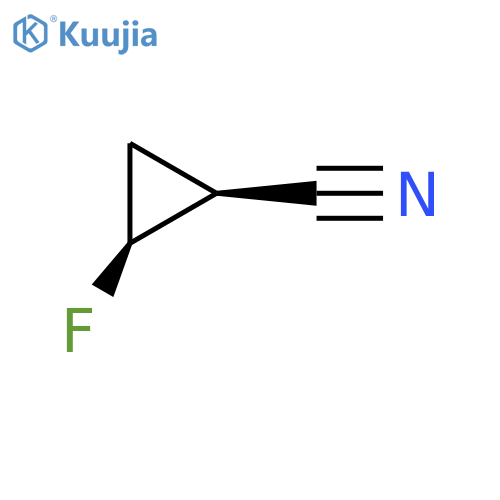 cis-2-Fluorocyclopropanecarbonitrile structure