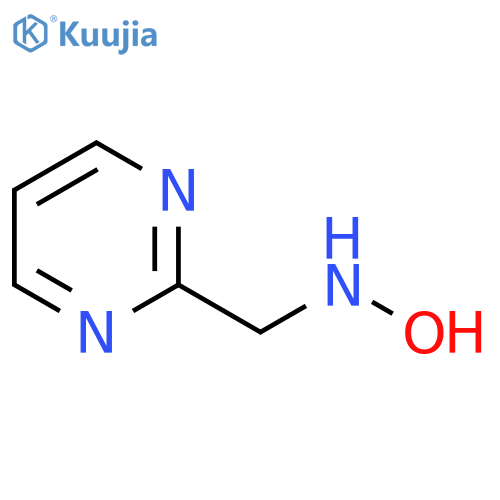 N-(pyrimidin-2-yl)methylhydroxylamine structure