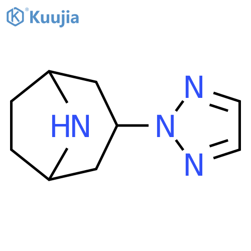 3-(2H-1,2,3-triazol-2-yl)-8-azabicyclo3.2.1octane structure