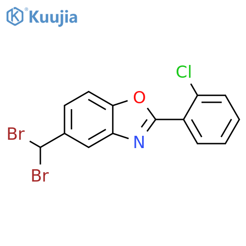 2-(2-Chloro-phenyl)-5-dibromomethyl-benzooxazole structure