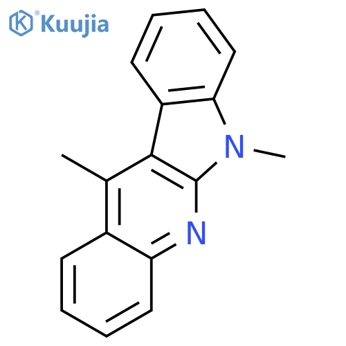 6H-Quinindoline, 6,11-dimethyl- structure