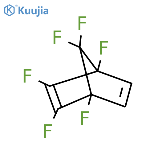 1,2,3,4,7,7-Hexafluorobicyclo[2.2.1]hepta-2,5-diene structure