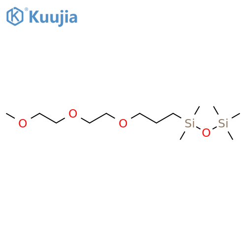 2,2,4,4-Tetramethyl-3,8,11,14-tetraoxa-2,4-disilapentadecane structure