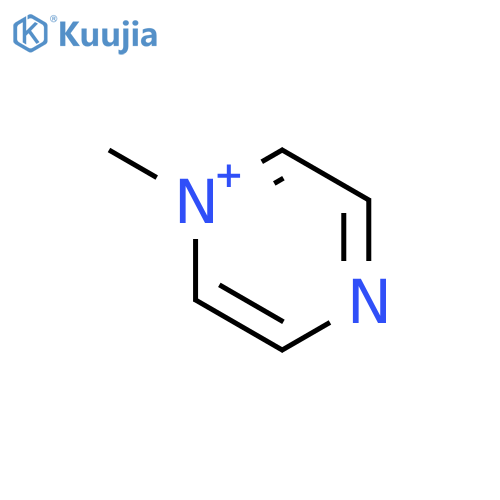 Pyrazinium, 1-methyl- structure