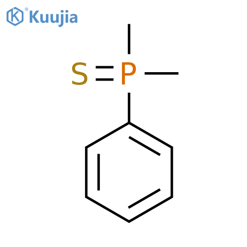 Phosphine sulfide, dimethylphenyl- structure