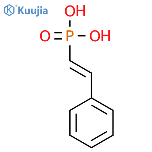 Phosphonic acid,P-(2-phenylethenyl)- structure