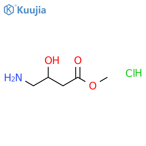 4-Amino-3-hydroxy Butanoic Acid Methyl Ester Hydrochloride structure