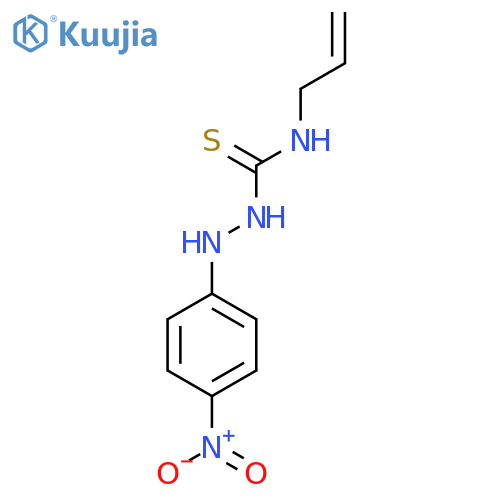 1-[(4-nitrophenyl)amino]-3-(prop-2-en-1-yl)thiourea structure