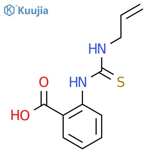 2-(3-Allylthioureido)benzoic acid structure