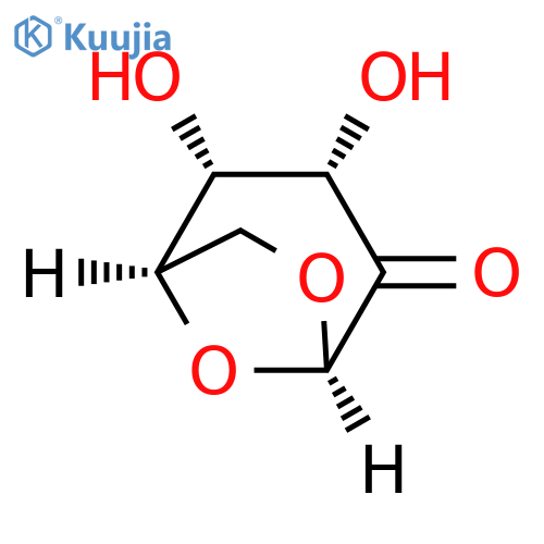 b-D-lyxo-Hexopyranos-2-ulose,1,6-anhydro- structure