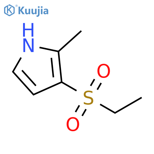 3-Ethanesulfonyl-2-methyl-1H-pyrrole structure