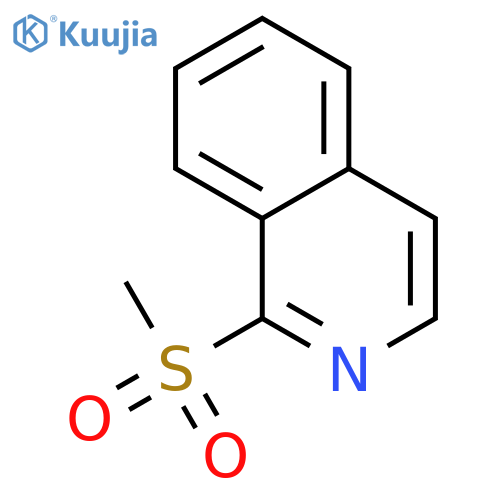 Isoquinoline,1-(methylsulfonyl)- structure