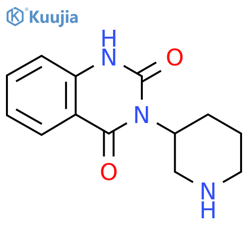 3-(Piperidin-3-yl)quinazoline-2,4(1H,3H)-dione structure