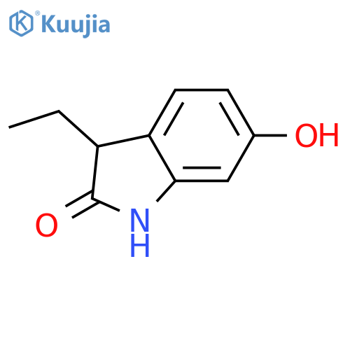 3-Ethyl-6-hydroxyindolin-2-one structure