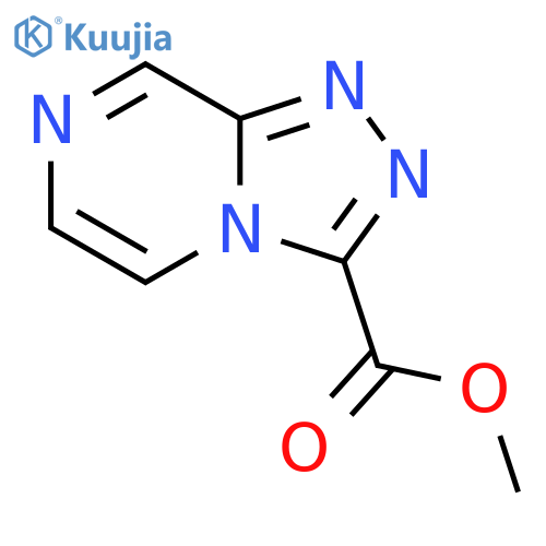 methyl [1,2,4]triazolo[4,3-a]pyrazine-3-carboxylate structure