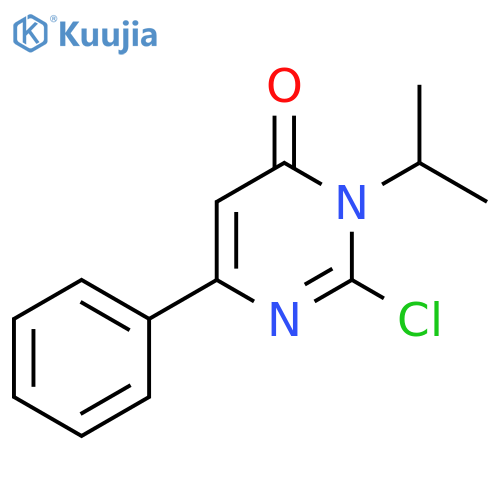 2-Chloro-3-isopropyl-6-phenyl-3H-pyrimidin-4-one structure