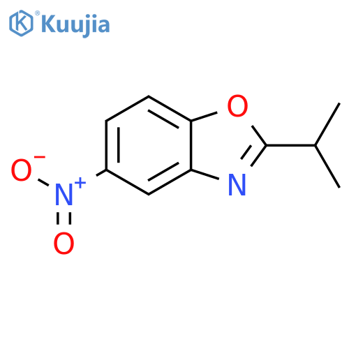 5-nitro-2-(propan-2-yl)-1,3-benzoxazole structure