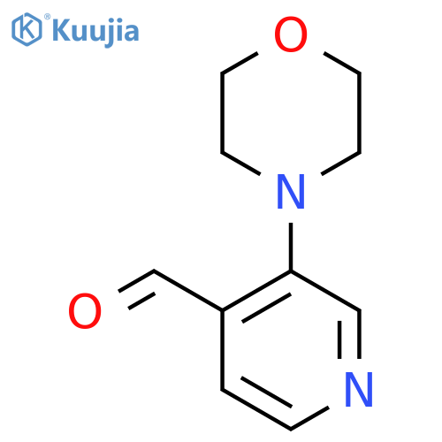 3-Morpholinoisonicotinaldehyde structure