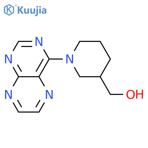 (1-Pteridin-4-yl-piperidin-3-yl)-methanol structure