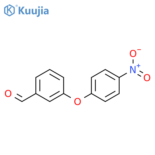 3-(4-Nitrophenoxy)benzaldehyde structure
