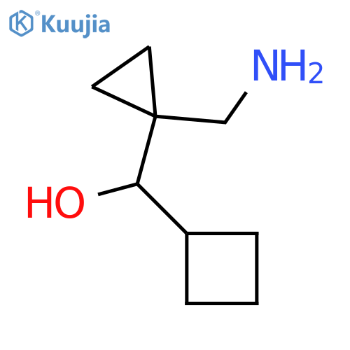 (1-Aminomethyl-cyclopropyl)-cyclobutyl-methanol structure