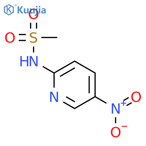 N-(5-Nitropyridin-2-yl)methanesulfonamide structure