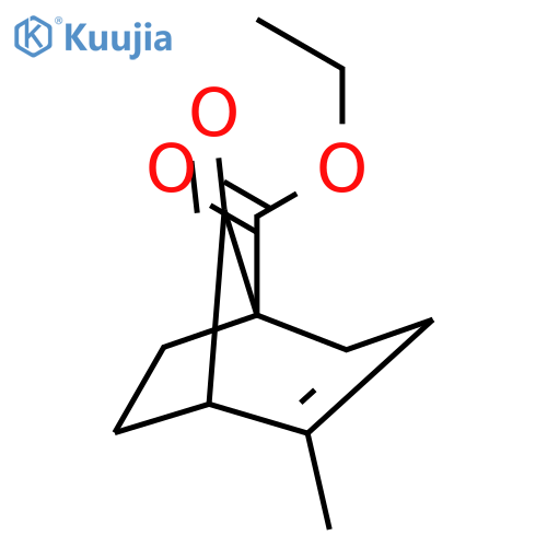 Bicyclo[3.2.1]oct-3-ene-1-carboxylic acid, 4-methyl-8-oxo-, ethyl ester structure