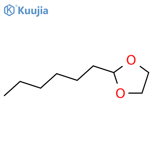 1,3-Dioxolane, 2-hexyl- structure