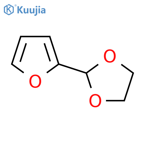 2-(1,3-Dioxolan-2-yl)furan structure