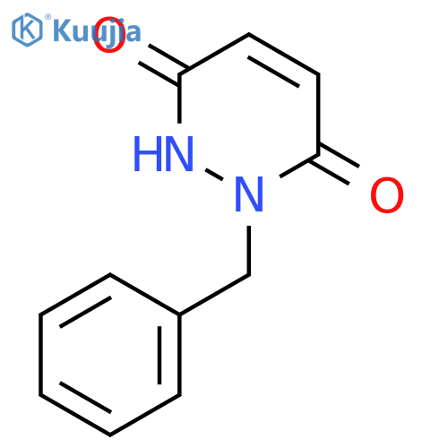 3,6-Pyridazinedione, 1,2-dihydro-2-(phenylmethyl)- structure