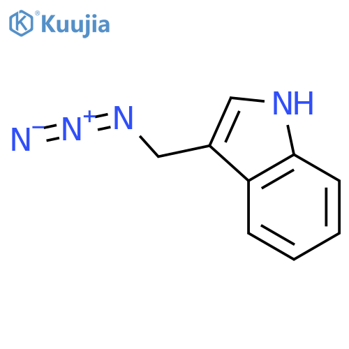 3-(azidomethyl)-1H-indole structure