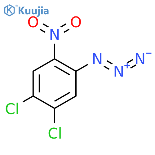 1-azido-4,5-dichloro-2-nitrobenzene structure