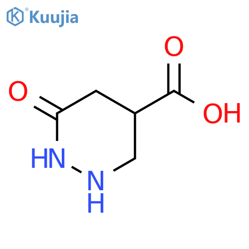 6-oxo-1,2-diazinane-4-carboxylic acid structure
