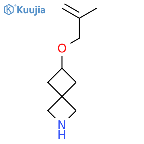 6-((2-Methylallyl)oxy)-2-azaspiro[3.3]heptane structure