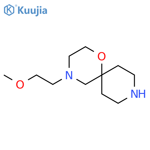 4-(2-Methoxy-ethyl)-1-oxa-4,9-diaza-spiro[5.5]undecane structure