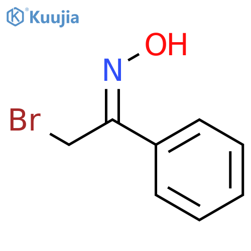 Ethanone, 2-bromo-1-phenyl-, oxime, (1Z)- structure