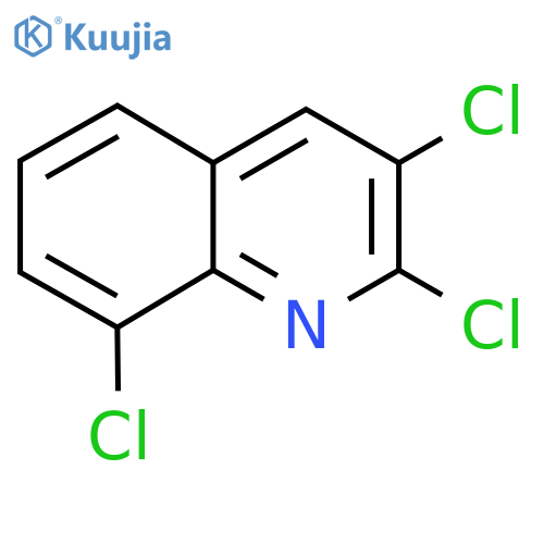 2,3,8-Trichloroquinoline structure