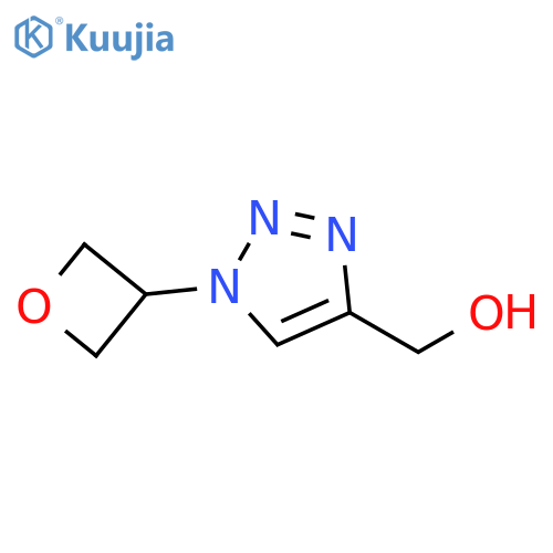 (1-Oxetan-3-yl-1H-[1,2,3]triazol-4-yl)-methanol structure