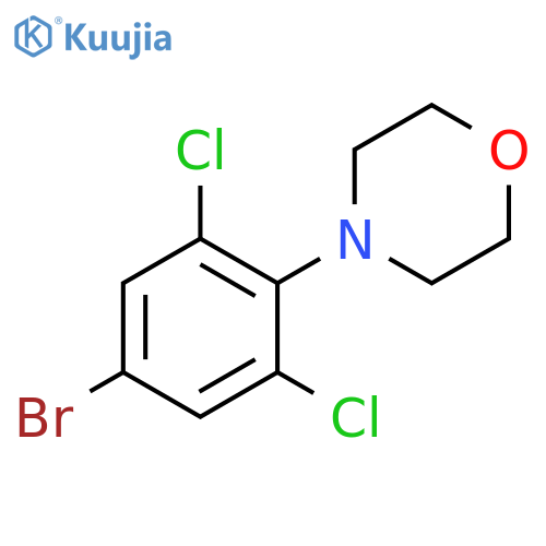 4-(4-Bromo-2,6-dichloro-phenyl)-morpholine structure