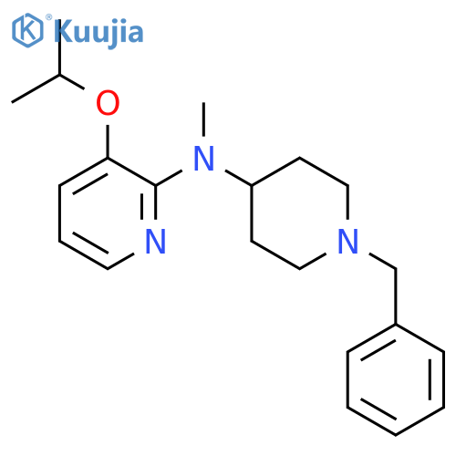 2-Pyridinamine,3-ethoxy-N-methyl-N-[1-(phenylmethyl)-4-piperidinyl]- structure