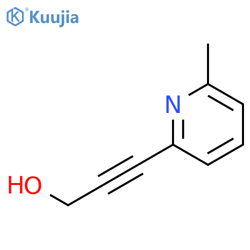 3-(6-methyl-2-pyridinyl)-2-Propyn-1-ol structure