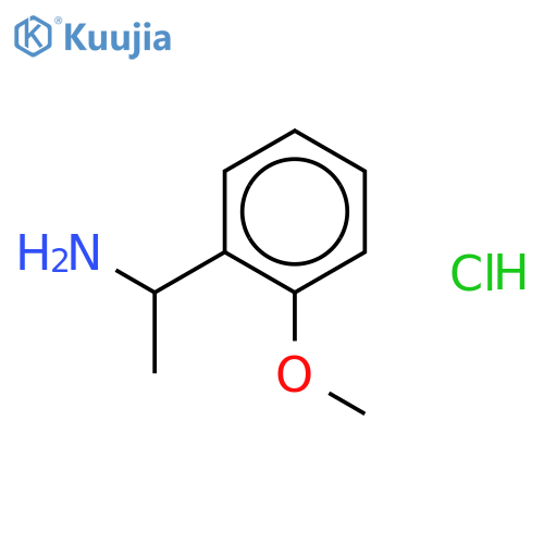 1-(2-Methoxyphenyl)ethanamine hydrochloride structure