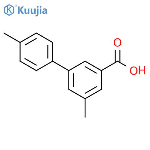4',5-Dimethyl-1,1'-biphenyl-3-carboxylic Acid structure