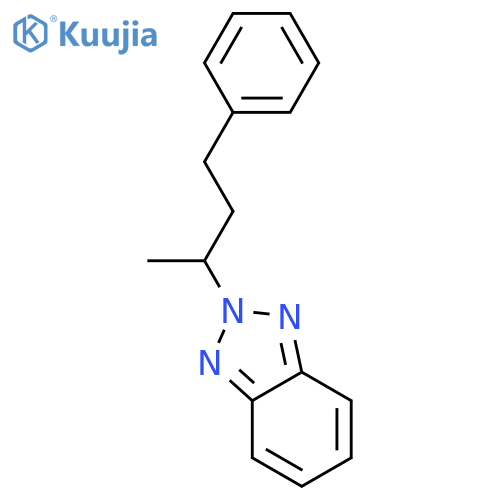2H-Benzotriazole, 2-(1-methyl-3-phenylpropyl)- structure