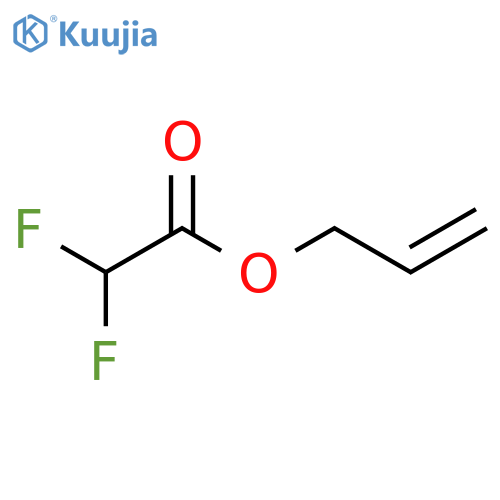 Acetic acid, difluoro-, 2-propenyl ester structure
