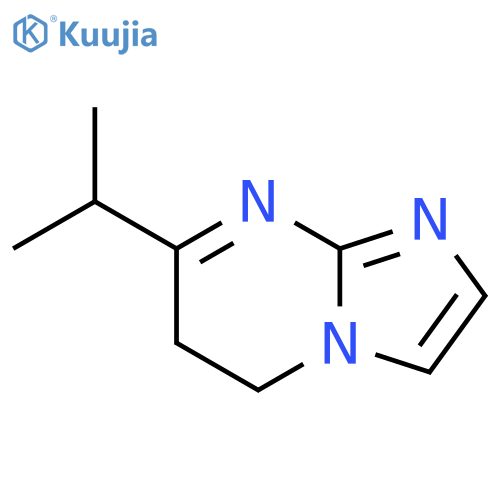 Imidazo[1,2-a]pyrimidine, 5,6-dihydro-7-(1-methylethyl)- (9CI) structure