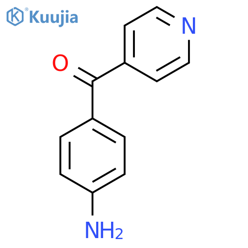 (4-Aminophenyl)(pyridin-4-yl)methanone structure