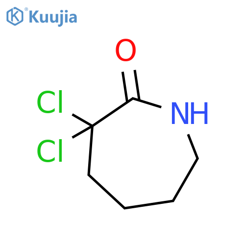 3,3-dichloroazepan-2-one structure