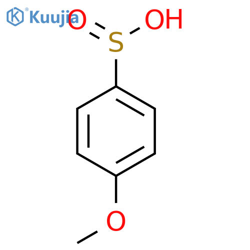 4-methoxybenzenesulfinic acid structure