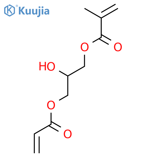 3-(Acryloyloxy)-2-hydroxypropyl methacrylate structure